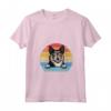Donna Retro Vintage Svedese Vallhund Maglietta con Collo a V - Abbigliamento Tematico per Amanti dei Cani - Ideale per Compleanno o Natale
