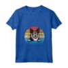 Donna Retro Vintage Svedese Vallhund Maglietta con Collo a V - Abbigliamento Tematico per Amanti dei Cani - Ideale per Compleanno o Natale