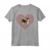 Maglietta Svedese Vallhund San Valentino - Cane Amore Impronte Digitali - Regalo per Amanti dei Cani