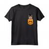 Halloween Pocket svedese Vallhund Spaventoso Jack O Lanterna Maglietta - Regalo Unico per Cani e Amanti dei Cani