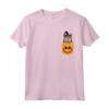 Halloween Pocket svedese Vallhund Spaventoso Jack O Lanterna Maglietta - Regalo Unico per Cani e Amanti dei Cani