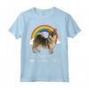 Arcobaleno Svedese Vallhund Trust Me I'm A Unicorn Dog Maglietta - Regalo Divertente per Amanti dei Cani e Amici