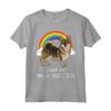 Arcobaleno Svedese Vallhund Trust Me I'm A Unicorn Dog Maglietta - Regalo Divertente per Amanti dei Cani e Amici