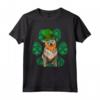 Leprechaun Svedese Vallhund St Patricks Day Shamrock Paw Maglietta per Cani - Regalo Divertente per Amici a Quattro Zampe