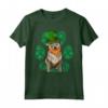 Leprechaun Svedese Vallhund St Patricks Day Shamrock Paw Maglietta per Cani - Regalo Divertente per Amici a Quattro Zampe
