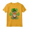 Leprechaun Svedese Vallhund St Patricks Day Shamrock Paw Maglietta per Cani - Regalo Divertente per Amici a Quattro Zampe