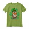 Leprechaun Svedese Vallhund St Patricks Day Shamrock Paw Maglietta per Cani - Regalo Divertente per Amici a Quattro Zampe