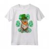 Leprechaun Svedese Vallhund St Patricks Day Shamrock Paw Maglietta per Cani - Regalo Divertente per Amici a Quattro Zampe