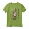 Bandiera Americana Mimetico Vallhund Svedese Maglietta - T-shirt per Amanti dei Cani - Regalo Unico per Quattro Zampe