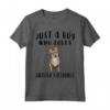 Regalo per Amanti dei Cani - I'm just a boy who loves Svedese Vallhunds Maglietta per Dog Lovers - Ideale per Proprietari di Vallhunds