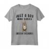 Regalo per Amanti dei Cani - I'm just a boy who loves Svedese Vallhunds Maglietta per Dog Lovers - Ideale per Proprietari di Vallhunds