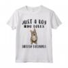 Regalo per Amanti dei Cani - I'm just a boy who loves Svedese Vallhunds Maglietta per Dog Lovers - Ideale per Proprietari di Vallhunds