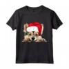Cappello di Babbo Natale svedese Vallhund Dog Christmas Maglietta - Maglietta Natale Cane Festiva per Amanti dei Cani