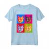 Camicia Pop-Art svedese Vallhund - Maglietta per Genitori Amanti dei Cuccioli - Regalo Artistico per Appassionati di Arte Pop