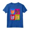 Camicia Pop-Art svedese Vallhund - Maglietta per Genitori Amanti dei Cuccioli - Regalo Artistico per Appassionati di Arte Pop
