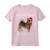 Vallhund svedese - Cappello da Babbo Natale - Maglietta per Amanti dei Cani Pazzi - Ideale per Natale e Regali