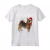 Vallhund svedese - Cappello da Babbo Natale - Maglietta per Amanti dei Cani Pazzi - Ideale per Natale e Regali