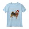 Santa Hat Natale svedese Vallhund - Brutto Natale Maglietta per Amanti dei Cani - Ideale per Regali Divertenti