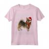 Santa Hat Natale svedese Vallhund - Brutto Natale Maglietta per Amanti dei Cani - Ideale per Regali Divertenti