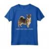 Amante dei Cani Pazzo - Maglietta Svedese di Vallhund per Amanti dei Cani - Ideale per Amici e Familiari