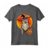 Cane Halloween Svedese Vallhund Jack O Lanterna Zucca Maglietta - Regalo Divertente per Amanti dei Cani e Appassionati di Halloween