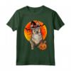 Cane Halloween Svedese Vallhund Jack O Lanterna Zucca Maglietta - Regalo Divertente per Amanti dei Cani e Appassionati di Halloween