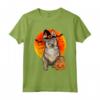 Cane Halloween Svedese Vallhund Jack O Lanterna Zucca Maglietta - Regalo Divertente per Amanti dei Cani e Appassionati di Halloween
