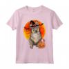Cane Halloween Svedese Vallhund Jack O Lanterna Zucca Maglietta - Regalo Divertente per Amanti dei Cani e Appassionati di Halloween