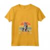 Best Dog Dad Ever Funny Retro Svedese Vallhund Proprietario Maglietta con Collo a V - Ideale Regalo per Amanti dei Cani Vallhund