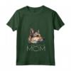 Donna Mamma svedese Vallhund - Maglietta con Collo a V - Design Mum Mommy Mams - Ideale per gli Amanti dei Cani