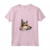 Donna Mamma svedese Vallhund - Maglietta con Collo a V - Design Mum Mommy Mams - Ideale per gli Amanti dei Cani