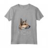 Donna Mamma svedese Vallhund - Maglietta con Collo a V - Design Mum Mommy Mams - Ideale per gli Amanti dei Cani