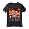 Divertente Retro Giapponese Dogzilla Svedese Vallhund - Maglietta per Amanti dei Cani - Regalo Unico per Cani Pazzi