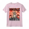 Divertente Retro Giapponese Dogzilla Svedese Vallhund - Maglietta per Amanti dei Cani - Regalo Unico per Cani Pazzi