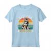 Best Dog Mom Ever - Funny Retro Svedese Vallhund Proprietario Maglietta - Ideale per Compleanni o Natale