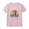 Best Dog Mom Ever - Funny Retro Svedese Vallhund Proprietario Maglietta - Ideale per Compleanni o Natale