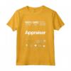 Appraiser Coffee Lover - Valutazione immobiliare Maglietta per Agenti Immobiliari e Periti - Abbigliamento unico per Compleanni e Feste di Inaugurazione della Casa