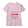 Donna Vermont Grocery Bag Thank You Funny State Gift Maglietta con Collo a V - Trendy Vermont Pride Shirt for Hometown Roots