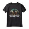 Fan del Sasquatch del Club di Caccia Bigfoot della Virginia Occidentale - Maglietta Hide & Seek World Champ - Design Naturale e Retro