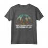 Fan del Sasquatch del Club di Caccia Bigfoot della Virginia Occidentale - Maglietta Hide & Seek World Champ - Design Naturale e Retro