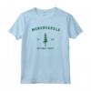 Esplora la Foresta Nazionale di Monongahela in Virginia Occidentale - Maglietta Souvenir Vintage per Amanti della Natura e Viaggiatori
