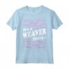 È una cosa tessitrice - Proud Family Cognome Weaver Maglietta per Riunioni Familiari e Regali - Personalizzata per Compleanni, Natale e Altre Festività