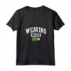 Donna Weaving Mode on - Funny Knitting Weaver Maglietta con Collo a V - Ideale come Regalo per gli Amanti della Tessitura