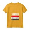 Emblema Bandiera Yemen Maglietta con Collo a V - Orgoglio Yemenita - Acquista Online