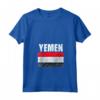 Emblema Bandiera Yemen Maglietta con Collo a V - Orgoglio Yemenita - Acquista Online