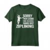 Mi dispiace non stavo ascoltando, stavo pensando allo Ziplining - T-shirt divertente per Zipliner con design vintage