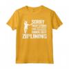 Mi dispiace non stavo ascoltando, stavo pensando allo Ziplining - T-shirt divertente per Zipliner con design vintage